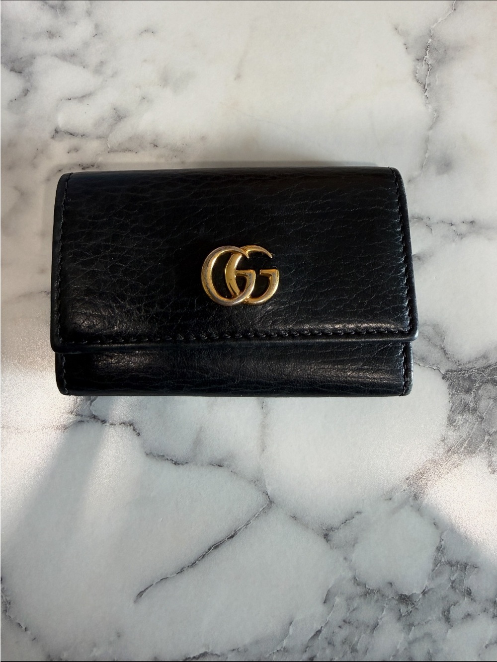 Gucci Marmount Leather Key holder wallet